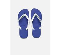 Havaianas - Zehensandalen Brasil Logo M - blau - Größe 45 - 46