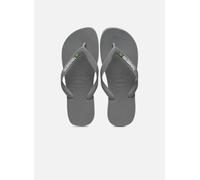 Havaianas - Zehensandalen Brasil Logo M - grau - Größe 41 - 42