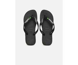 Havaianas - Zehensandalen Brasil Logo M - schwarz - Größe 41 - 42