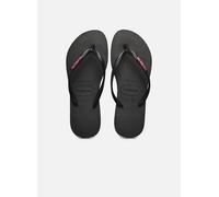 Havaianas - Zehensandalen Hav. Slim Logo Metallic W - schwarz - Größe 35 - 36