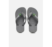 Havaianas - Zehensandalen Kids Brasil Logo - grau - Größe 23 - 24