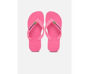 Havaianas - Zehensandalen KIDS HAV. BRASIL LOGO NEON - rosa - Größe 35 - 36