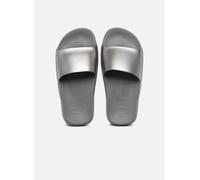 Havaianas - Zehensandalen Kids Slide Classic Metallic - silber - Größe 37 - 38