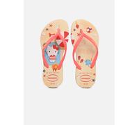 Havaianas - Zehensandalen Kids Slim Hello Kitty - Gold und Bronze - Größe 23 - 24