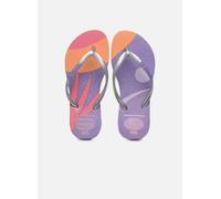 Havaianas - Zehensandalen Kids Slim Palette Glow - Violett - Größe 23 - 24