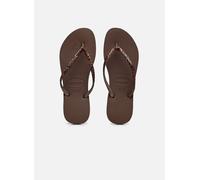 Havaianas - Zehensandalen Slim Glitter II W - Braun - Größe 39 - 40