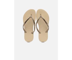 Havaianas - Zehensandalen Slim Glitter II W - Gold und Bronze - Größe 35 - 36