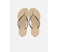 Havaianas - Zehensandalen Slim Glitter II W - Gold und Bronze - Größe 37 - 38