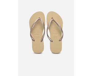Havaianas - Zehensandalen Slim Metallic F - Beige - Größe 39 - 40