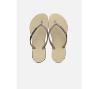 Havaianas - Zehensandalen Slim Sparkle II W - beige - Größe 35 - 36