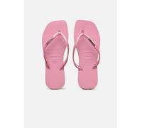 Havaianas - Zehensandalen Slim Square Logo Metallic - Rosa - Größe 41 - 42