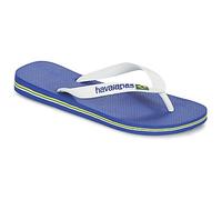 Havaianas Brasil Logo Flip-Flops blau/weiß - 39-40