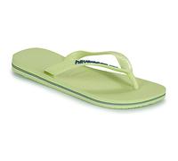 Havaianas Zehentrenner BRASIL LOGO in Grün 39 / 40