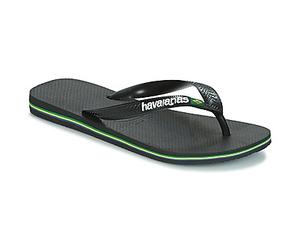 Havaianas Zehentrenner BRAZIL LOGO in Schwarz 35 / 36