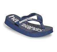 Havaianas Zehentrenner für Kinder TOP LOGOMANIA in Blau 29 / 30