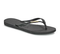 Havaianas Slim Logo Schwarz