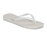Havaianas - Women's Slim Square - Sandalen, Gr. 39-40 Brazil 37/38, grau (White)