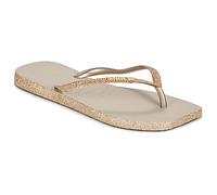 Havaianas Zehentrenner SQUARE SPARKLE in Beige 41 / 42