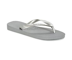 Havaianas Zehentrenner TOP METALLIC in Grau 37 / 38