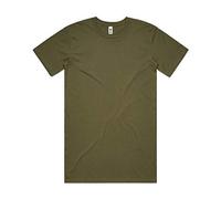 Have It Tall Men's Cotton Extra Long T Shirt, Herren Extra Tall T-Shirt, Extra lang geschnitten, Army Grün XX-Large Extra Tall
