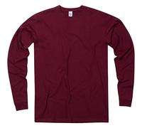 Have It Tall Mens Stretch Cotton Long Sleeve T-Shirt, Herren Long-Shirt Langarm Baumwolle Stretch