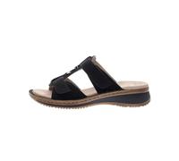 Ara Shoes Leder-Pantoletten in Dunkelblau - 57% | Größe 37 | Damen Pantoletten