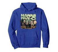 Hawaii Five-O Cast Pullover Hoodie, Unisex für Erwachsene, Königsblau, XXL