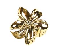 Hawaii Stil Haarspange Haar elegante Haarspange | Haarspangen in groß und klein für dickes dünnes Haar Styling Zubehör Elegante Blumenspangen (Gold, One Size)