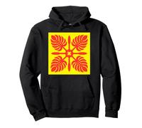 Hawaiianisches Steppmuster Royal Hawaii Ali'I Island Heritage Pullover Hoodie
