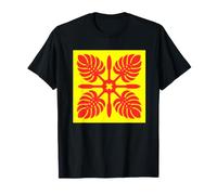 Hawaiianisches Steppmuster Royal Hawaii Ali'I Island Heritage T-Shirt