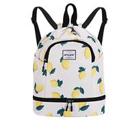 HAWEE Wasserdicht Kordelzug Rucksack mit Innentasche Groß Turnbeutel Kordelzug Tagesrucksack Tunnelzug Tasche Sporttasche Unisex für Frauen Männer Reise Alltag Schule Outdoor Yoga Schwimmen Strand