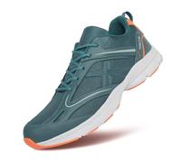 Hawkwell Herren-Sneakers in Übergröße, lässig, leicht, zum Gehen, Sportschuhe, EU-Größe 47 48 49 50 51 52 53, grünes Netz, EU 47