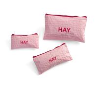 HAY - Candy Mono Kulturbeutel, flach, hellrosa (3 Stück)