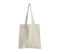 HAY - HAY Logo Tote Bag - schwarz, rechteckig, Stoff - 40x1x37 cm - black (002)