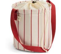 HAY - Outdoor Market Bottle Bag Medium, Beige With Red Stripe - Multi