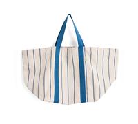 HAY - Outdoor Market Picknick Tasche M, beige mit blauen Streifen