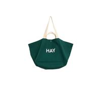 HAY - Weekend Bag No 2 Tragetasche - grün, Stoff - 53x38x37 cm - dark green (AE374-A603-AE77) (418) Large