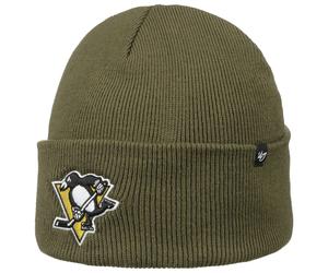 Haymaker Cuff Penguins Beanie by 47 Brand oliv One Size