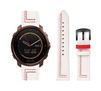 HAZARA Lederarmband Kompatibel für Polar Grit X Armband Leder Armband Weiches Echtleder für Herren Damen Ersatzarmband Einstellbar Armbänder mit Polar Grit X (M,Leder)