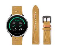 HAZARA Lederarmband Kompatibel für Polar Ignite 3/Ignite 2 Armband Leder Armband Weiches Echtleder für Herren Damen Ersatzarmband Einstellbar Armbänder mit Polar Ignite 3/Ignite 2 (A,Leder)