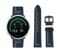 HAZARA Lederarmband Kompatibel für Polar Ignite Armband Leder Armband Weiches Echtleder für Herren Damen Ersatzarmband Einstellbar Armbänder mit Polar Ignite (C,Leder)