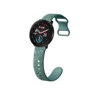 HAZARA Silikon Armbänder mit Polar Ignite 3/Ignite 2 Armband Mastten mit Rosenblumengravur Sport Ersatzarmband für Damen Herren Floral Gravierte Silikon Band für Polar Ignite 3/Ignite 2 (a,silikon)