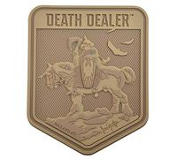 HAZARD 4 Death Dealer Patch von Frank Frazetta - Taktischer Morale-Haken- und Schlaufenabzeichen - Militär-Gummi-Patch - Einzigartige Verdienst-Patches - Herren-EDC Weste Abzeichen Militär-Stil