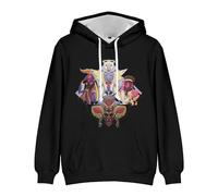 Hazbin Hotel Anime Hoodie Charlie Morningstar/Vaggie/Alastor/Angel Dust Kapuzenpulli Langarm Kapuzenpullover Manga Geschenke