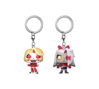 Hazbin Hotel - Charlie & Vaggie Pack Of 2 POP! - Schlüsselanhänger - Mehrfarbig - Onesize - 100% PVC Mehrfarbig Onesize