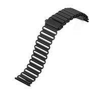 HBGRVCKS 18 Mm, 20 Mm, 22 Mm Edelstahl-Uhrenarmband Mit Schnellverschluss Und Metall-Karabinerhaken, Universelles Armbandzubehör(Black,20mm)