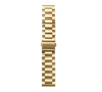 HBGRVCKS 18 mm, 20 mm, 22 mm Schnellverschluss-Ersatzarmbänder aus Edelstahl for Männer und Frauen. Abnehmbare Glieder und einstellbare Länge(C,18mm)