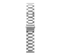 HBGRVCKS 18 mm, 20 mm, 22 mm Schnellverschluss-Ersatzarmbänder aus Edelstahl for Männer und Frauen. Abnehmbare Glieder und einstellbare Länge(A,20mm)