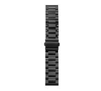 HBGRVCKS 18 mm, 20 mm, 22 mm Schnellverschluss-Ersatzarmbänder aus Edelstahl for Männer und Frauen. Abnehmbare Glieder und einstellbare Länge(B,22mm)