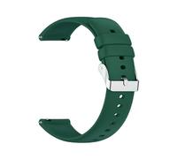 HBGRVCKS Silikon-Uhrenarmband mit Schnellverschluss for Damen und Herren(Green,24mm)